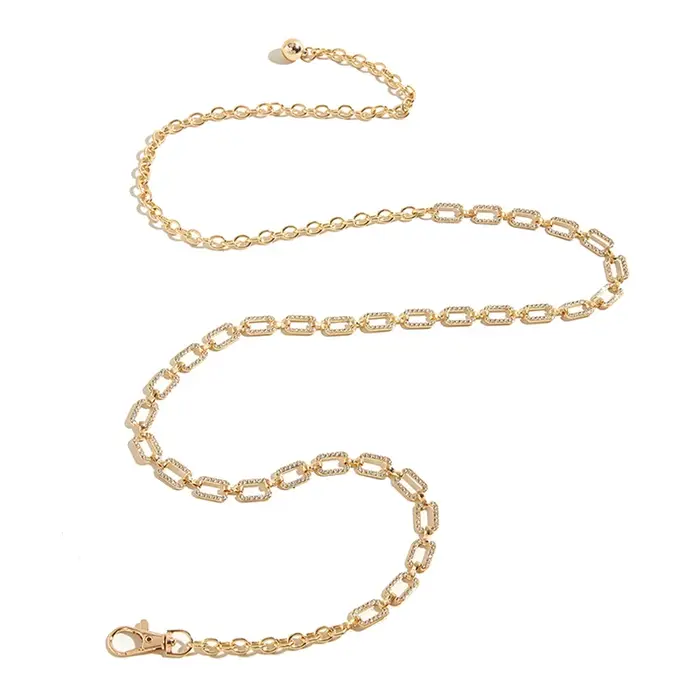 Ceinture tendance pour femme avec strass