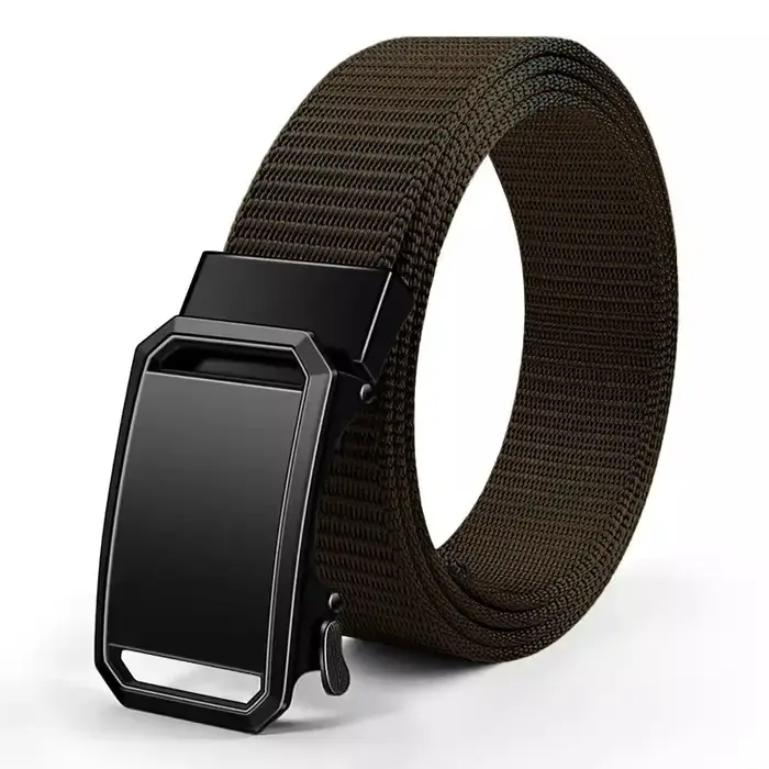 Ceinture en métal pour hommes, ceintures respirantes en Nylon pour hommes, ceinture de styliste de C
