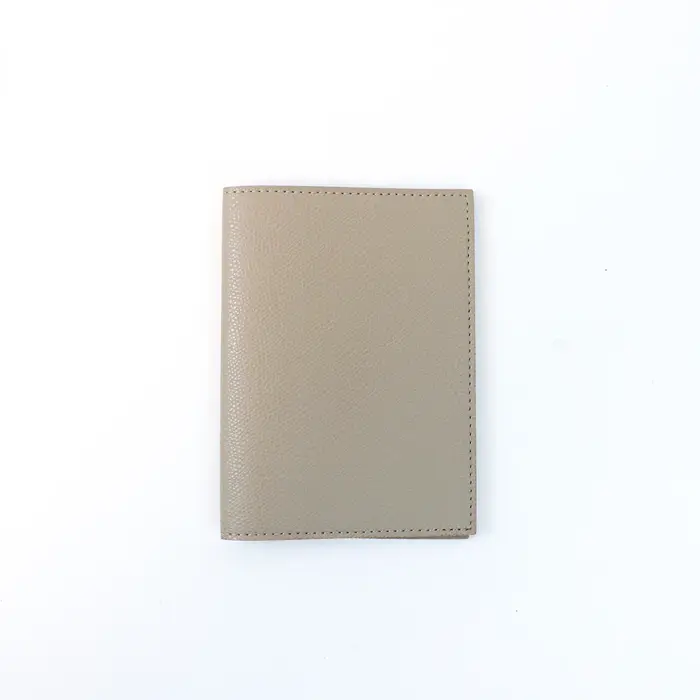Porte-passeport en cuir pu avec lettres personnalisées