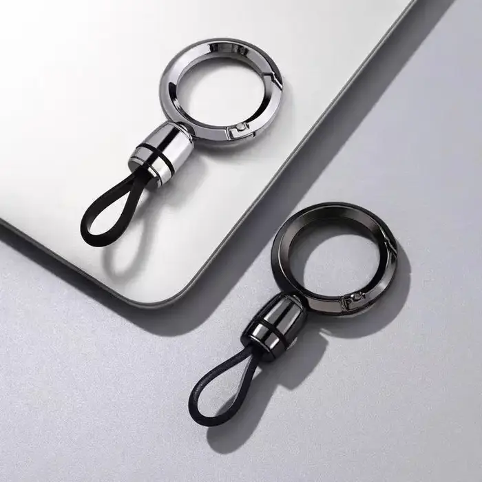 Porte-clés en métal haut de gamme pour hommes