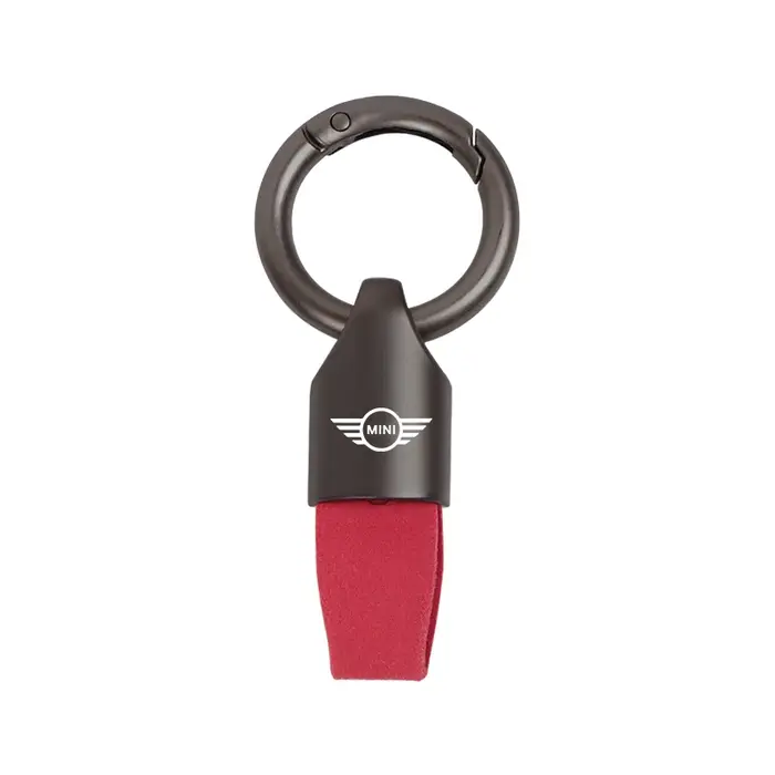 Porte-clés de luxe en daim