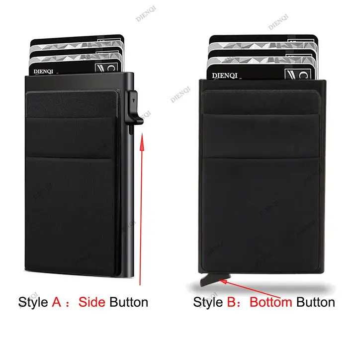Carteras Choice-Porte-cartes de crédit Rfid pour hommes
