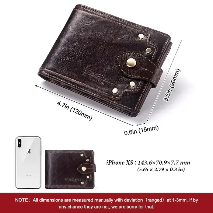 Portefeuille en Cuir group pour Homme
