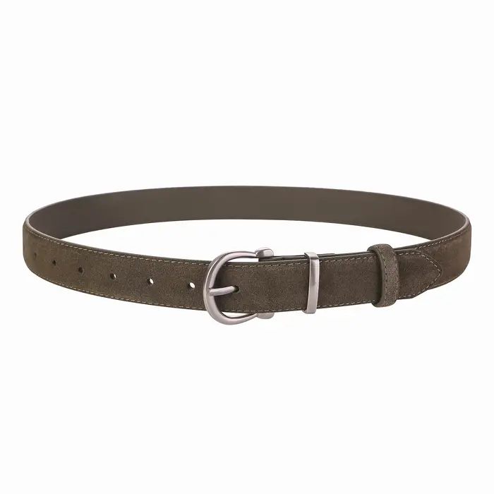 Ceinture en cuir suédé pour femmes