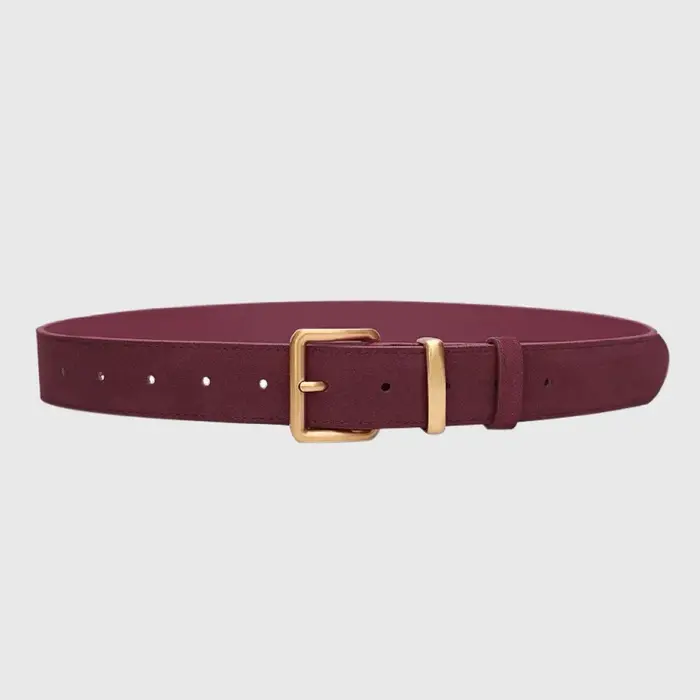 Ceinture en daim pour femmes