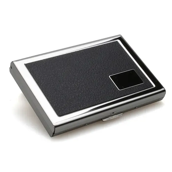 Porte-cartes anti-magnétique en aluminium pour hommes et femmes