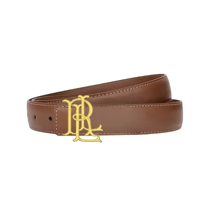 Ceinture élégante avec lettres dorées pour femme – Une luxueuse