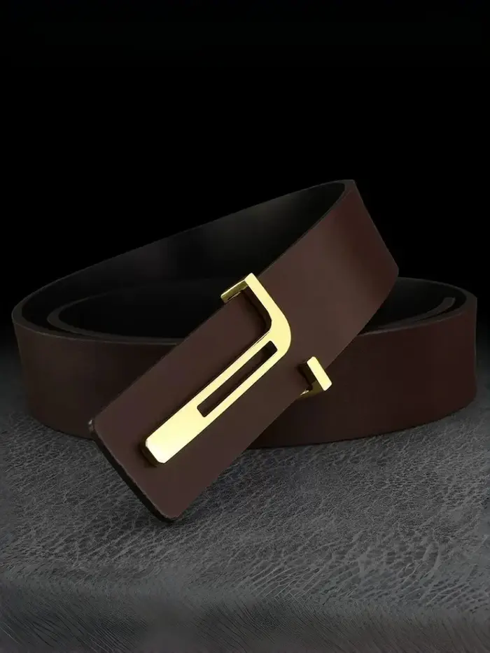 Ceinture minimaliste à la mode pour hommes