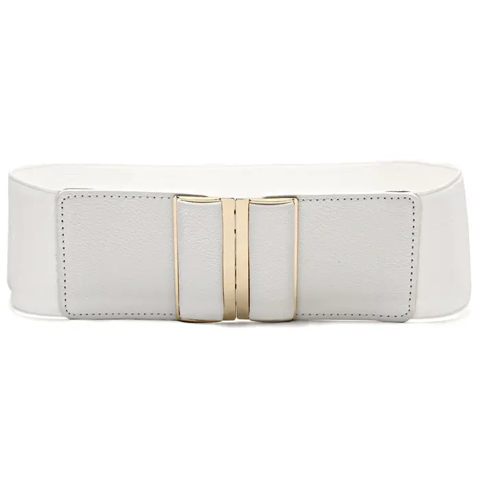Ceinture large élastique pour femme