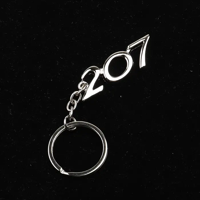 Accessoires de voiture, porte-clés, porte-clés numériques, porte-clés pour Peugeot 206 207