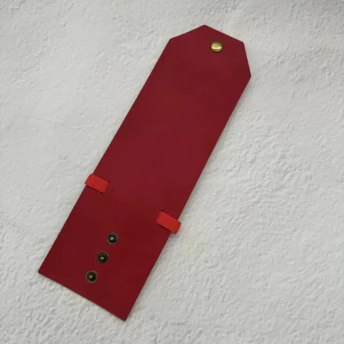 Portefeuille simple de couleur unie