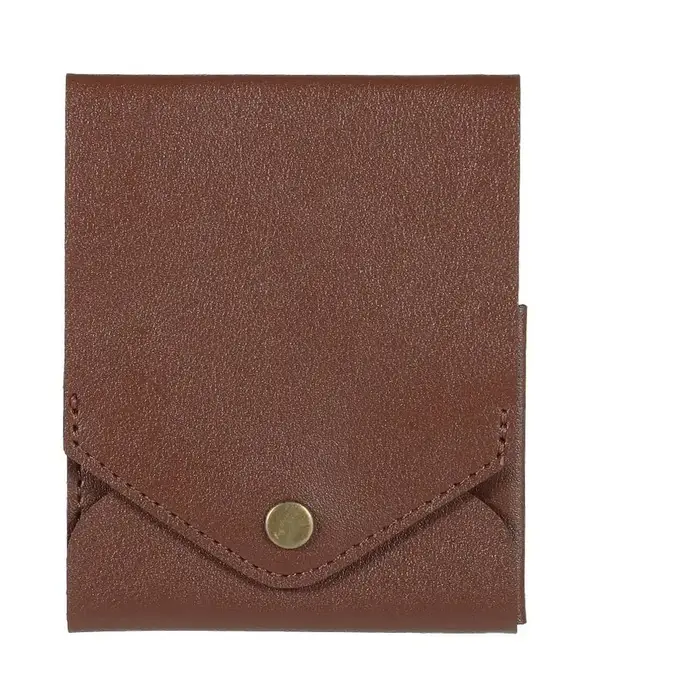 Portefeuille Compact multifonctionnel étanche en cuir PU fait à la main