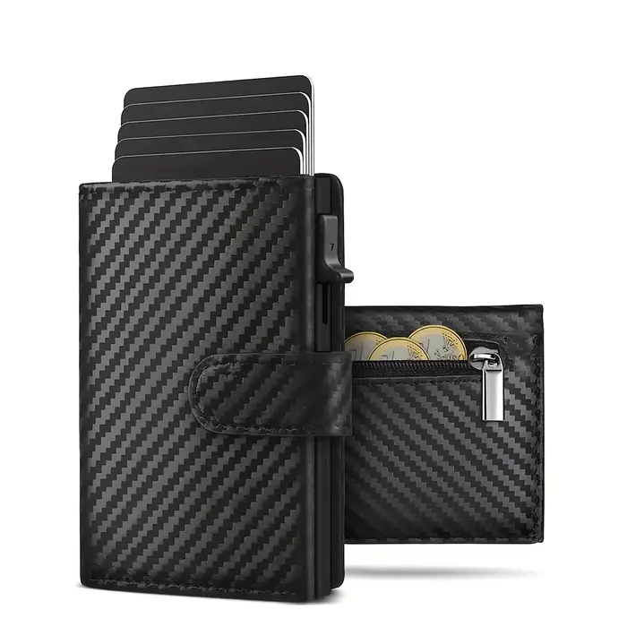 Portefeuille pour hommes avec porte-monnaie Protection RFID portefeuille mince portefeuille pour car