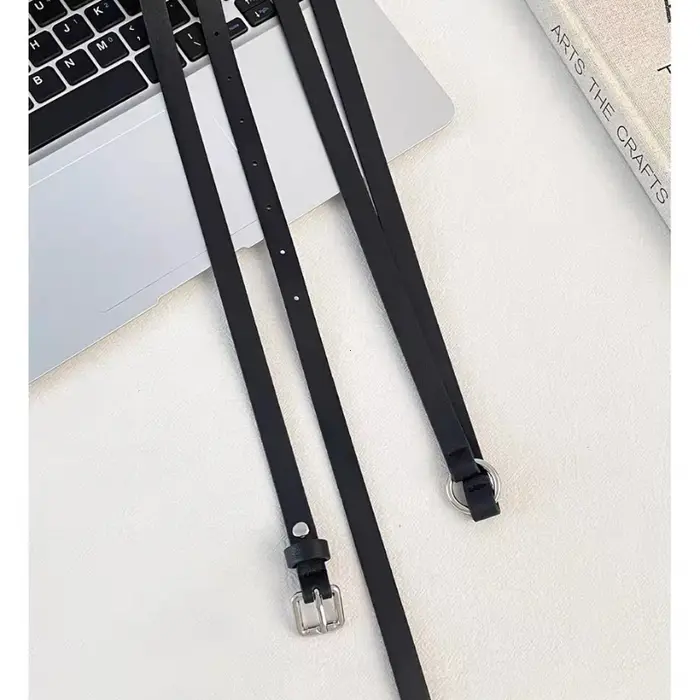 Ceinture à Double anneau Y2k pour femmes