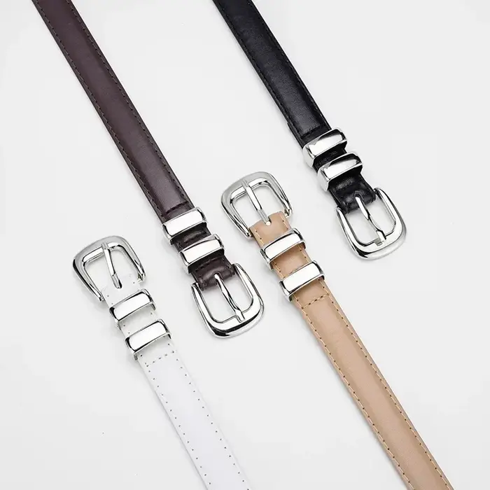 Ceinture Coupe-Vent en Cuir PU pour Femme