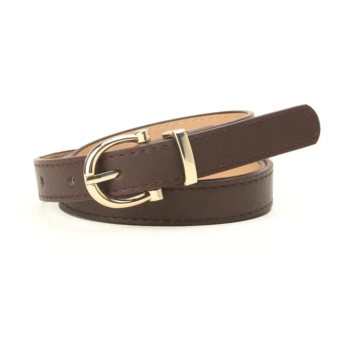 Ceinture en cuir de luxe pour femme, sangle, noir, marron, vert, environnement, robe, pantalon, fill