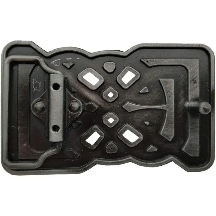 Boucle de ceinture en alliage de zinc avec nœud celtique 02752