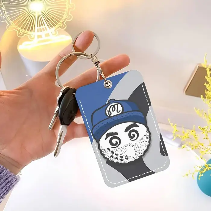 L-Leisure M-Malbones Porte-cartes en cuir PU imprimé de qualité
