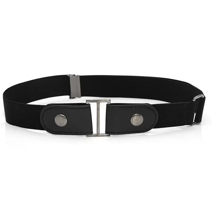 Ceinture facile sans boucle ceintures élastiques pour femmes Stretch riem hommes jean Cintos Extensi