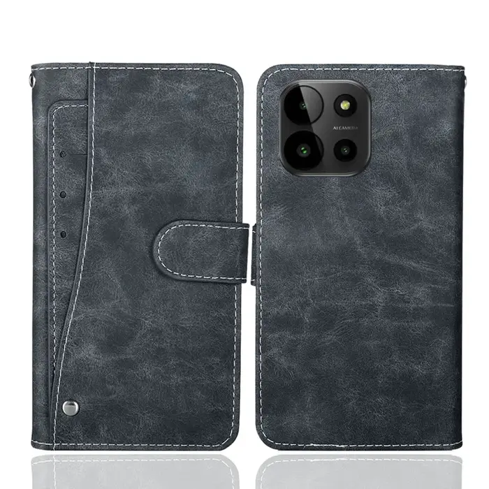 Portefeuille en cuir pour téléphone MyPhone N23 5G