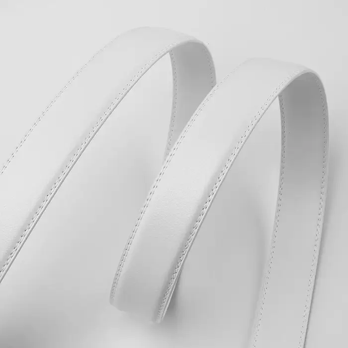 2025 couleur blanche élégant hommes femmes unisexe en cuir véritable ceintures boucle automatique marque de luxe haute
