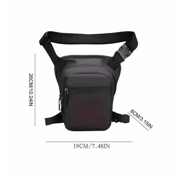 Sac bandoulière, sacoche de jambe pour moto
