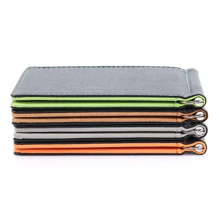 Portefeuille en cuir PU pour hommes