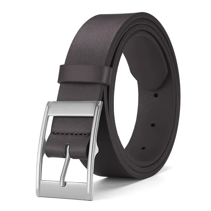 Nouvelle ceinture de luxe pour hommes ceinture en cuir PU boucle ardillon en métal de haute qualité 