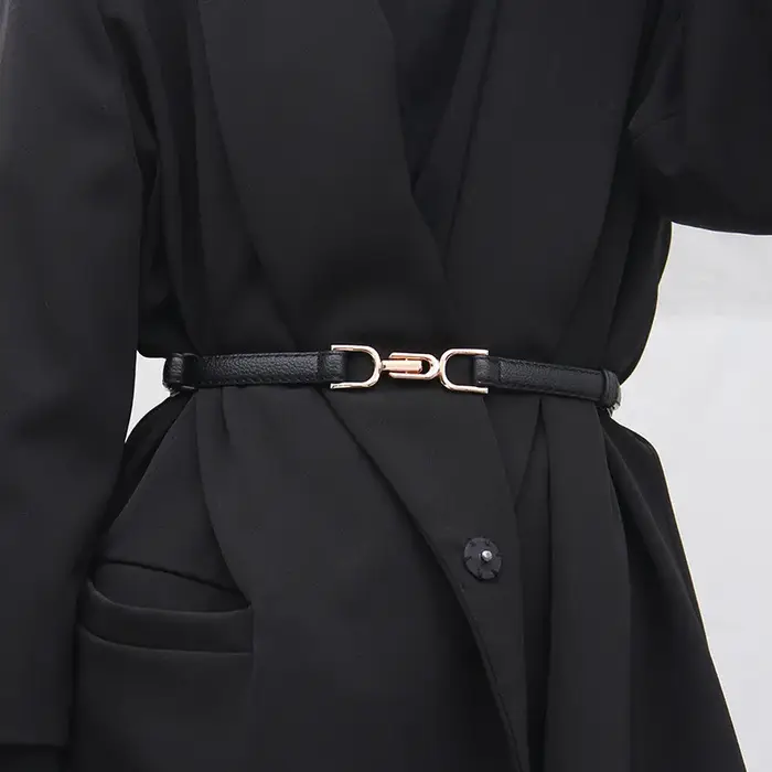 Ceintures polyvalentes simples et à la mode pour femmes, accessoires de robe, ceintures cintrées à la taille réglables de Style coréen