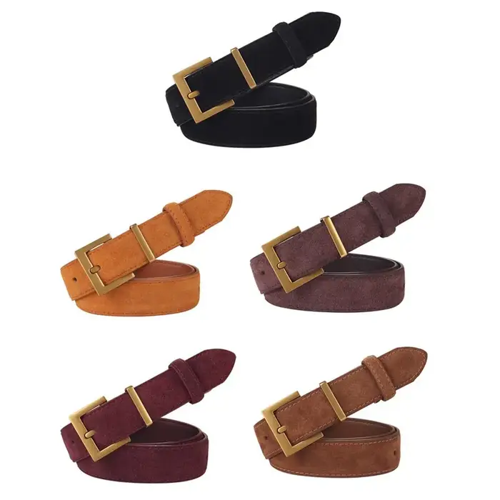 Ceinture en jean simple pour dames, ceinture décorative pour robes et jeans, accessoires vestisens, créateur de luxe, mode, 100cm