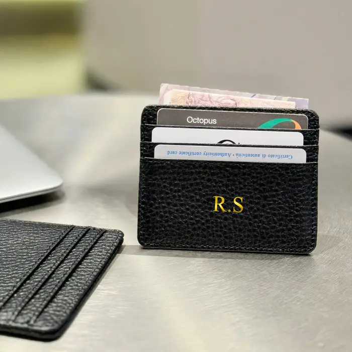 Portefeuille personnalisé avec nom
