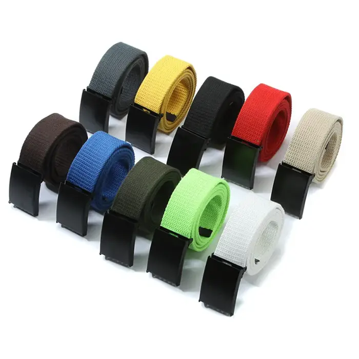 Nouvelles ceintures pour hommes ceinture extérieure tactique mâle toile colorée ceinture de pantalon haute qualité tendance homme ceinture