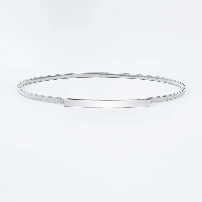 Ceinture en métal doré pour femme