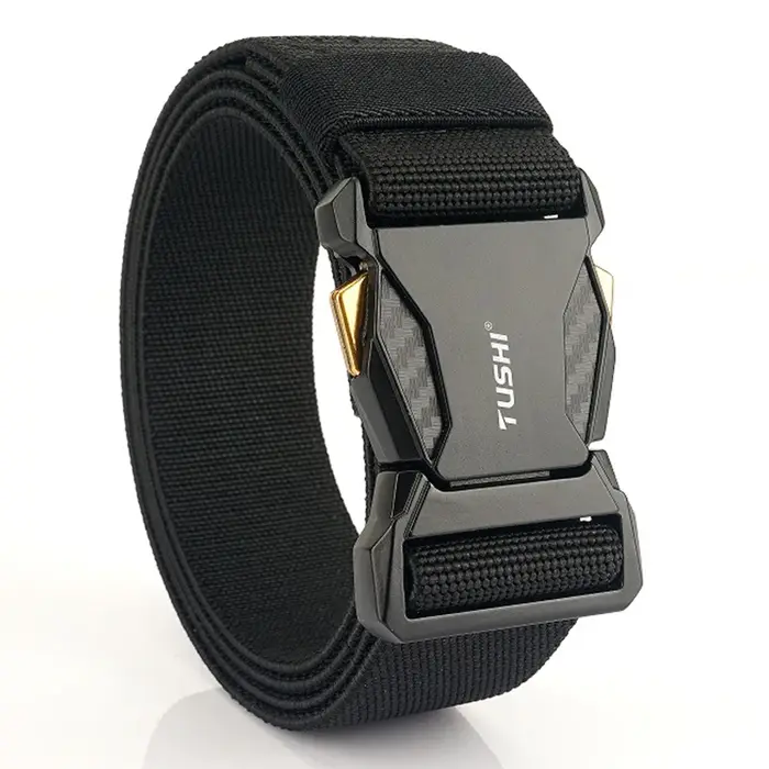 Ceinture élastique officielle authentique 2022 pour hommes, boucle en alliage à dégagement rapide, t