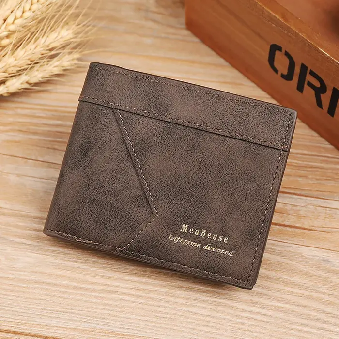 Portefeuille en cuir pour hommes