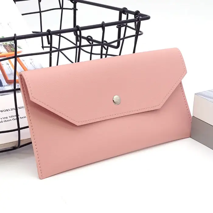 Portefeuille en cuir Ultra fin pour femmes