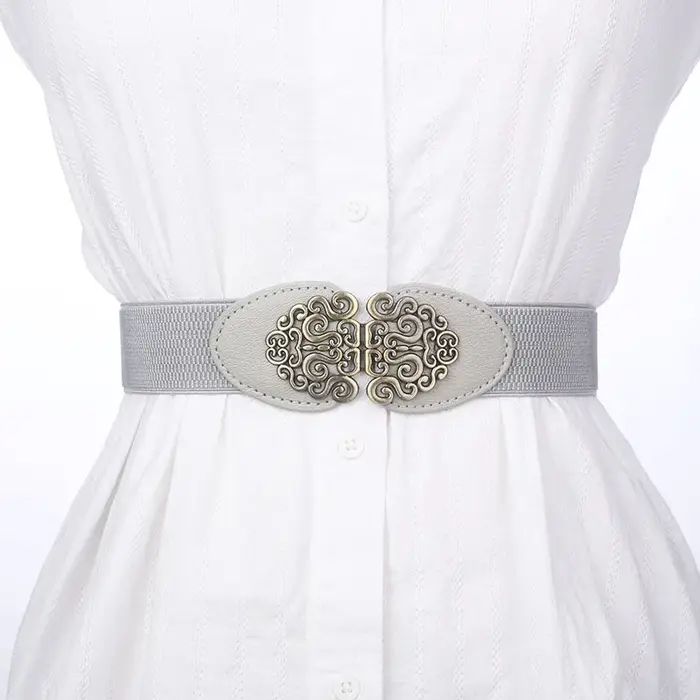 Ceinture élastique rétro extensible pour femmes