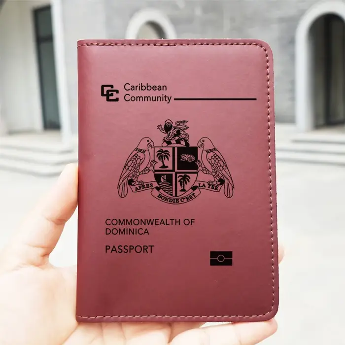 Portefeuille de voyage en cuir véritable fait à la main