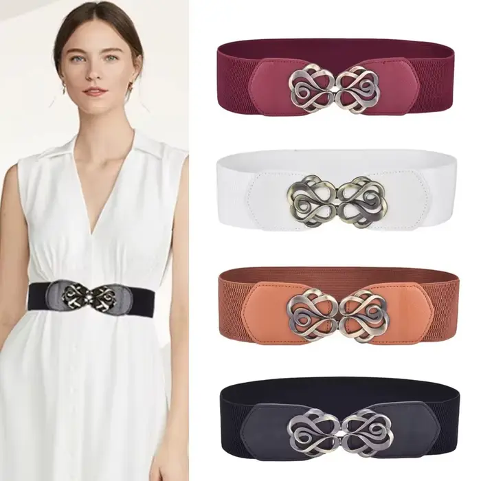 Ceinture en cuir de haute qualité pour femme