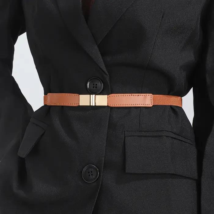 Ceinture à boucle pour femme