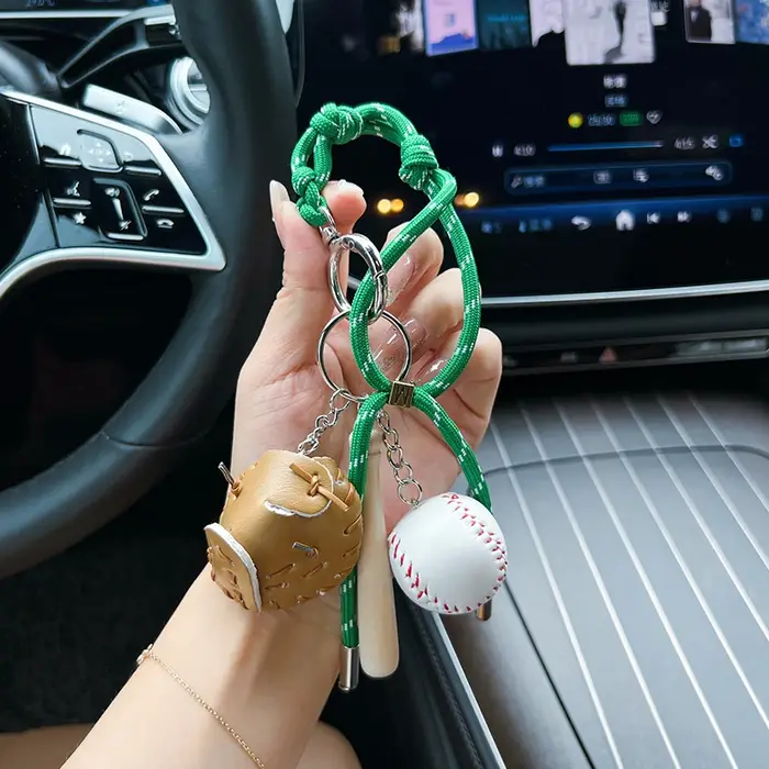 Porte-clés de baseball personnalisé et créatif