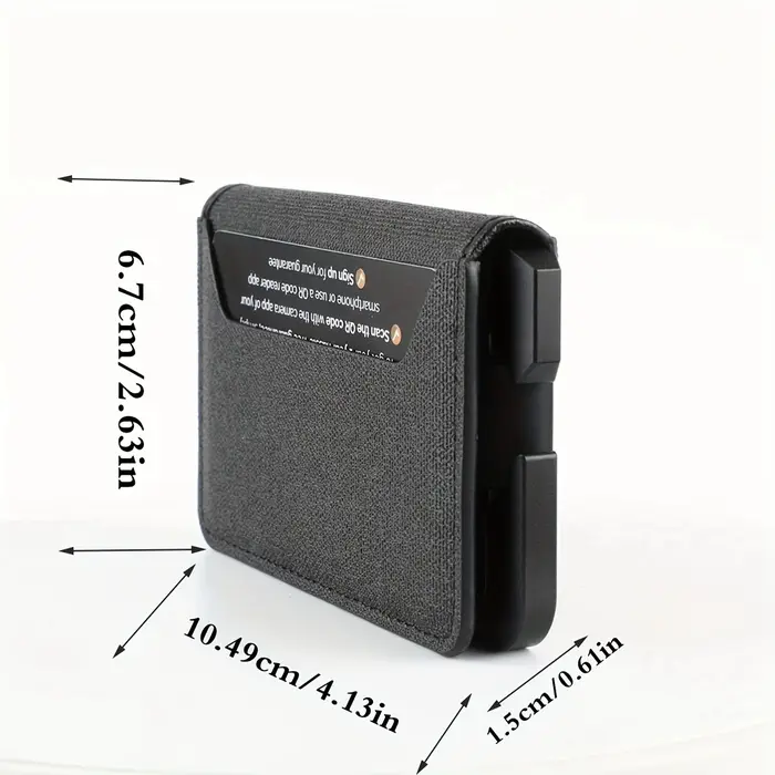 Portefeuille RFID minimaliste pour homme