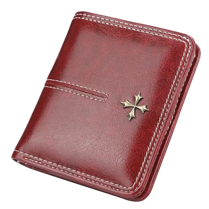 2025 mode mince femmes portefeuilles Mini porte-carte en cuir PU court design haute qualité femme sac à main