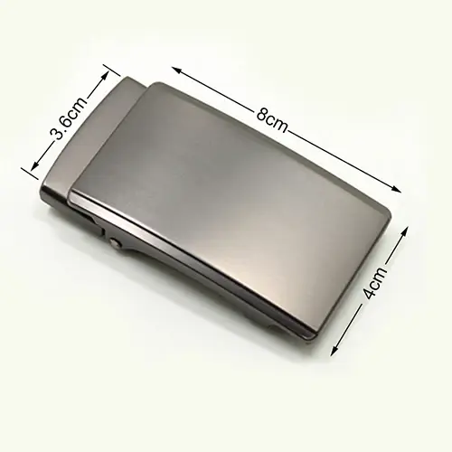 Boucle de ceinture automatique sans dents, 36mm, pour hommes d'affaires, en métal, accessoires pour Jeans, de 3.4cm à 3.5cm