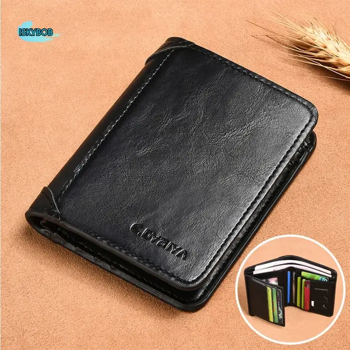 Portefeuille élégant pour homme en PU