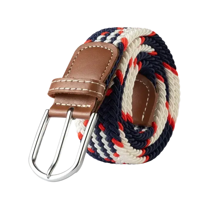 107/120/130cm unisexe décontracté tricoté boucle ardillon femmes ceinture tissé toile élastique extensible tressé Stretch jean ceintures pour hommes