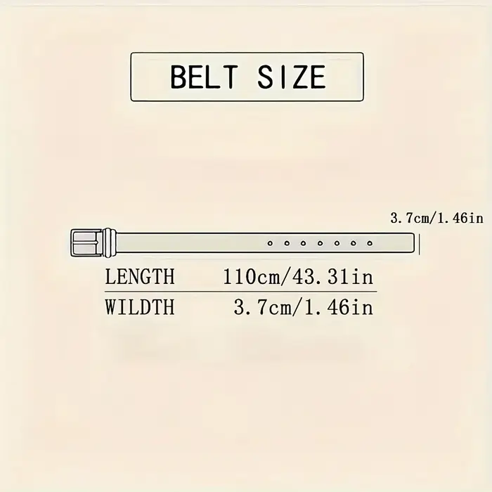 Ceinture pour femme avec boucle rotative noire