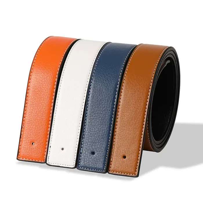 Nouvelle marque de luxe LIJIJIARU ceintures hommes haute qualité boucle ardillon mâle sangle en cuir véritable Ceinture