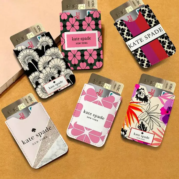 Porte-cartes en cuir léger K-Kate S-Spade