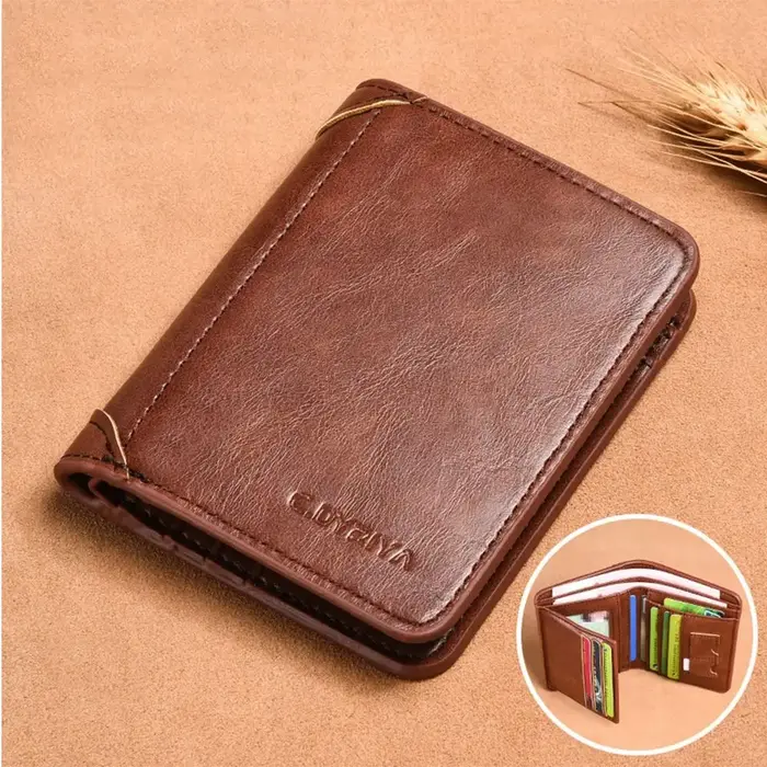 Portefeuille élégant pour homme en PU